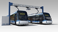 Pantograph-Doppelschrank
